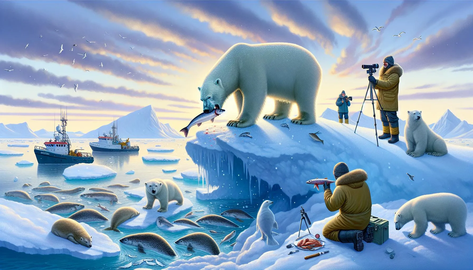 Alimentación del Oso Polar: Guía Útil para Su Preservación