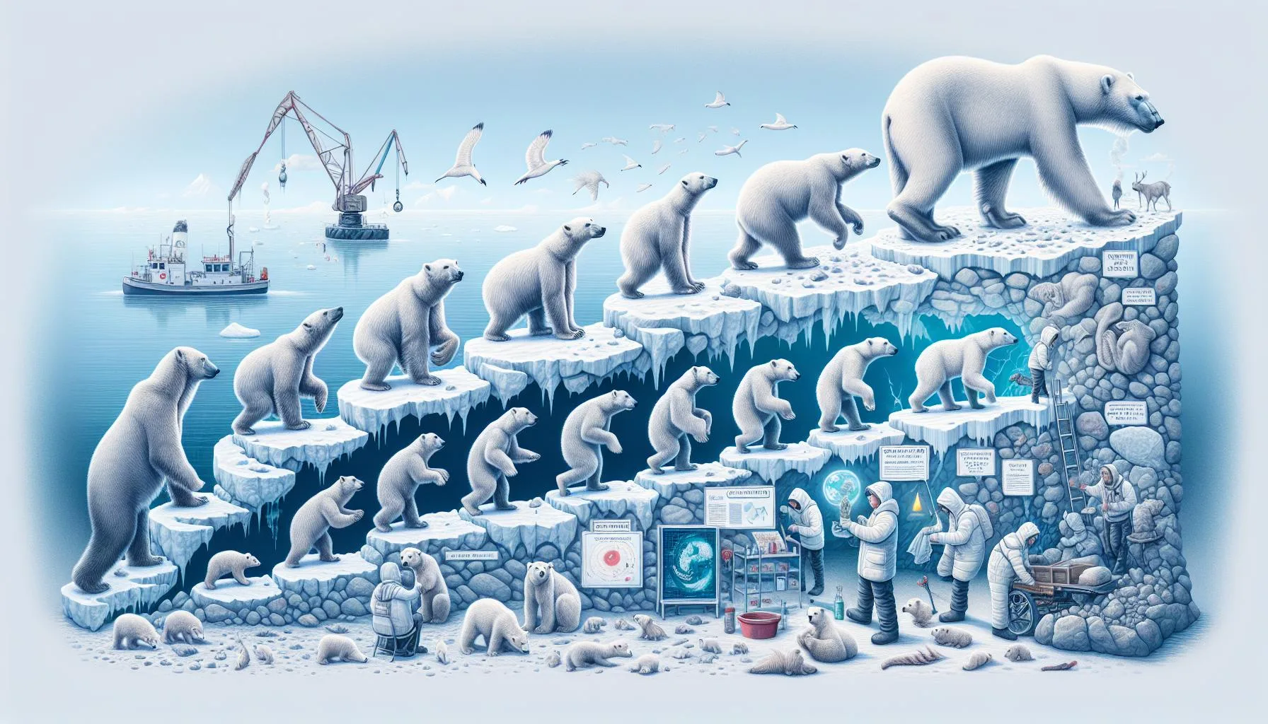 Evolución del Oso Polar: Conoce y Participa en su Cuidado