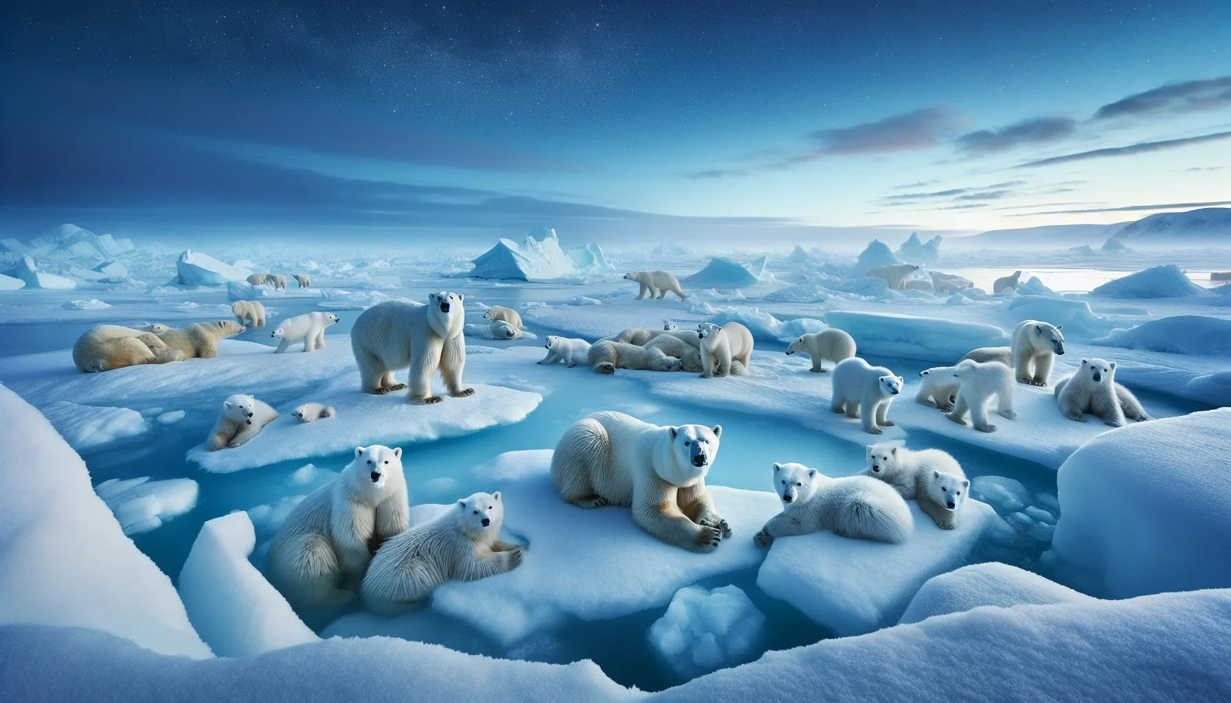Group of Polar Bears: Join the Fight to Protect Them!