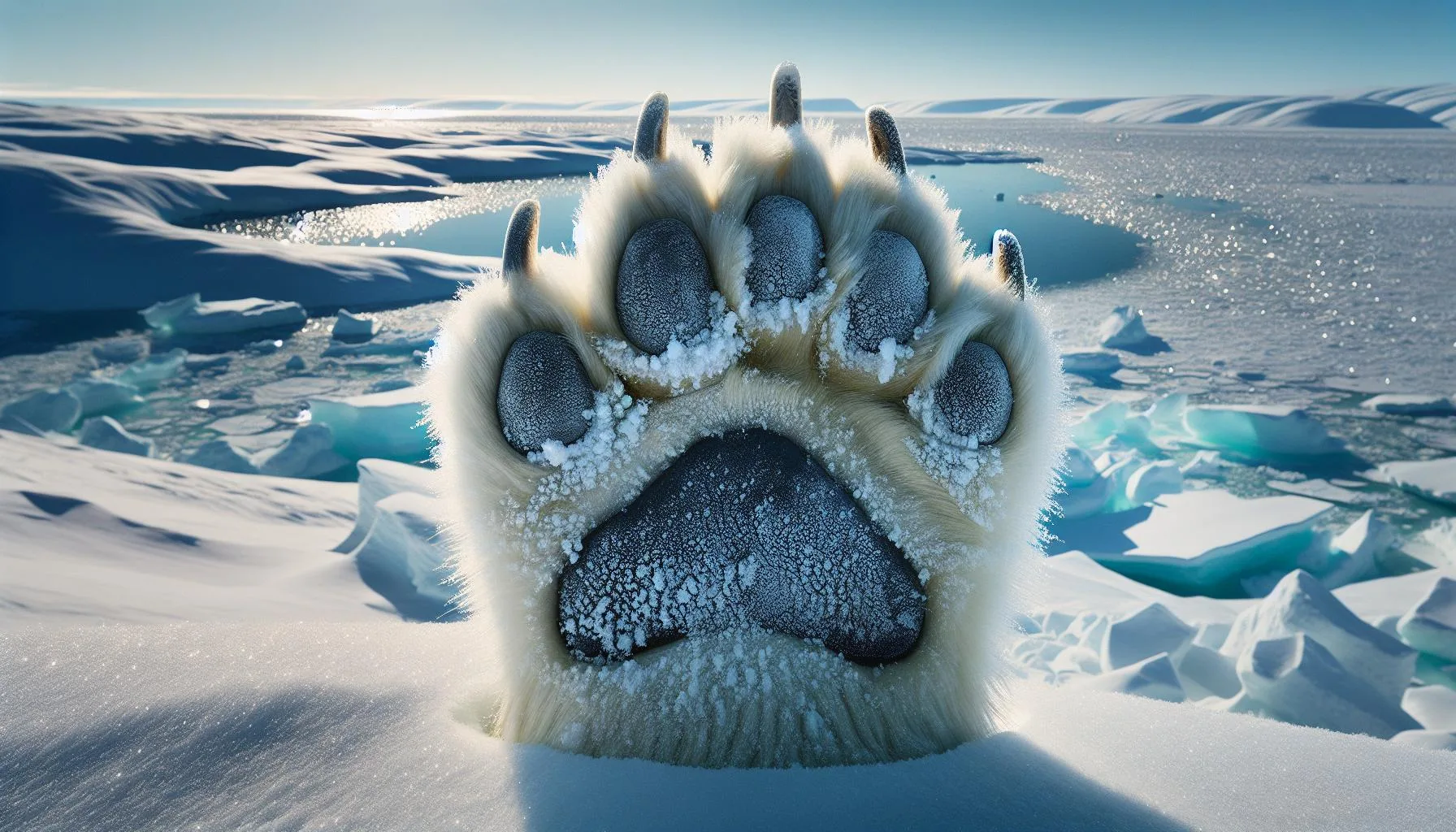 Polar Bear Paw Wonders: Discover Arctic Wildlife Today!