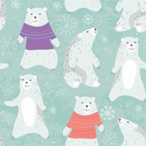 how do polar bears keep warm
